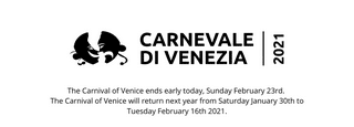 Carnaval de Venecia 2020 Cancelado